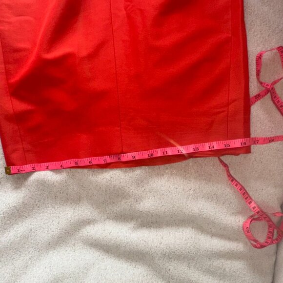 Vintage Valentino Red A-Line Shift Dress – Size 10 - Picture 10 of 13